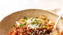 Bacon Pasta with tomato pasta sauce Bacon Pasta with tomato pasta sauce
