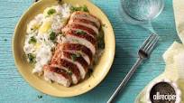 Caribbean Chicken with Pineapple-Cilantro Rice Caribbean Chicken with Pineapple-Cilantro Rice