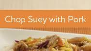 Chop Suey with Pork Chop Suey with Pork