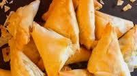 Spinach & Feta Cheese Filo Triangles (spanakopitakia) Spinach & Feta Cheese Filo Triangles (spanakopitakia)