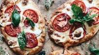 Naan Margherita Pizzas Naan Margherita Pizzas