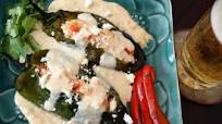 Chiles Rellenos de Camarones y Queso (Cheese and Shrimp Stuffed Poblanos) Chiles Rellenos de Camarones y Queso (Cheese and Shrimp Stuffed Poblanos)
