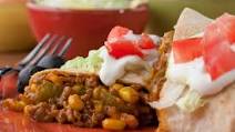 Beef and Bean Chimichangas Beef and Bean Chimichangas