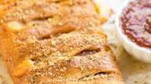 Crescent Roll Pizza Braid Crescent Roll Pizza Braid