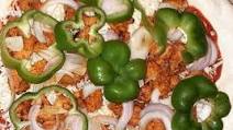 Chicken tikka pizza without oven Chicken tikka pizza without oven