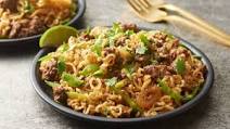 Beef Ramen Noodles with Sesame and Ginger Beef Ramen Noodles with Sesame and Ginger