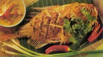 Poisson frit avec sauce tamarin Poisson frit avec sauce tamarin