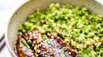Paleo Mongolian Beef Riced Broccoli Bowls Paleo Mongolian Beef Riced Broccoli Bowls
