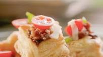 Flaky Bacon Bruschetta Flaky Bacon Bruschetta