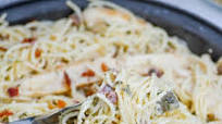 Chicken Bacon Caesar Pasta Chicken Bacon Caesar Pasta