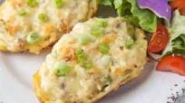 Tuna Stuffed Potatoes Tuna Stuffed Potatoes