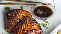 Crispy Garlic-Miso Glazed Salmon Crispy Garlic-Miso Glazed Salmon