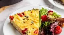 Tomato Basil Pasta Frittata Tomato Basil Pasta Frittata
