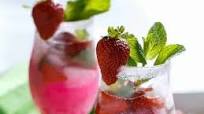 Strawberry Coconut Mojitos Strawberry Coconut Mojitos
