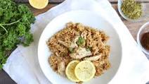 Pressure Cooker Za’atar Chicken with Lemony Rice Pressure Cooker Za’atar Chicken with Lemony Rice