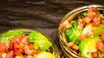Keto Brussel Sprouts Cups Recipe with Bacon and Cheese Keto Brussel Sprouts Cups Recipe with Bacon and Cheese