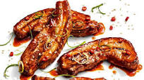 Chinese-style barbequed pork belly Chinese-style barbequed pork belly