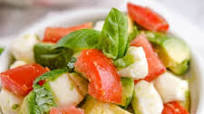 Avocado Tomato Mozzarella Salad Avocado Tomato Mozzarella Salad