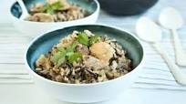 Slow-Cooker Chicken and Wild Rice Casserole Slow-Cooker Chicken and Wild Rice Casserole