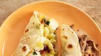 Potato and chorizo tacos Potato and chorizo tacos