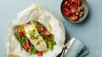 Cod with Tomato-Basil Salsa Parchment Pack Cod with Tomato-Basil Salsa Parchment Pack