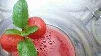 Watermelon cooler with Tulsi and Aloevera recipe by Sujata Roy at BetterButter Watermelon cooler with Tulsi and Aloevera recipe by Sujata Roy at BetterButter