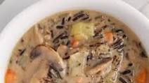Vegan Wild Rice and Mushroom Soup Vegan Wild Rice and Mushroom Soup