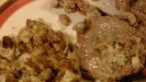 Pork Steak Stuffing Bake Pork Steak Stuffing Bake