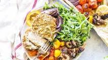 Low-Carb Sheet Pan Mustard Pork Chops Low-Carb Sheet Pan Mustard Pork Chops