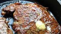 Cast-Iron Boneless Ribeye Steak Cast-Iron Boneless Ribeye Steak