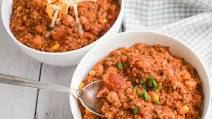 Low-FODMAP Slow-Cooker Meatless Chili with Quinoa; Gluten-free, Vegan Low-FODMAP Slow-Cooker Meatless Chili with Quinoa; Gluten-free, Vegan