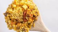 This Spicy Italian Sausage, Chestnut + Cornbread Dressing Is a Chef Fave This Spicy Italian Sausage, Chestnut + Cornbread Dressing Is a Chef Fave
