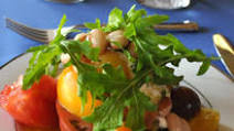 Heirloom Tomato Salad with Burrata Heirloom Tomato Salad with Burrata