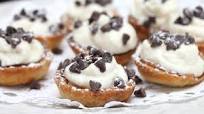 Mini Cannoli Cream Pastry Cups Mini Cannoli Cream Pastry Cups
