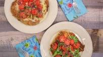 15 Minute Meal: Warm Bruschetta Chicken Milanese 15 Minute Meal: Warm Bruschetta Chicken Milanese