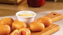 Air-Fried Mini Corn Dog Recipe Air-Fried Mini Corn Dog Recipe