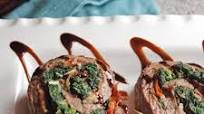 Steak Pinwheels with Bacon, Spinach and Parmesan Steak Pinwheels with Bacon, Spinach and Parmesan