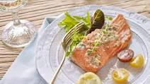 Grilled Alaska Sockeye Salmon with Compound Butter Grilled Alaska Sockeye Salmon with Compound Butter
