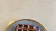 Ube Mochi Waffles Ube Mochi Waffles