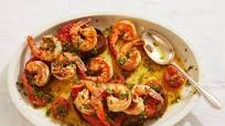 Tomato Toast With Buttered Shrimp Tomato Toast With Buttered Shrimp