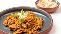 Jungle style curry of turkey with fresh fenugreek Jungle style curry of turkey with fresh fenugreek