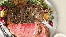 Slow-Roasted Prime Rib with Horseradish Cream Slow-Roasted Prime Rib with Horseradish Cream