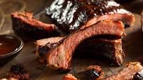 Costillas BBQ a la parrilla Costillas BBQ a la parrilla