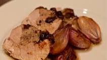 Pork Tenderloin stuffed with Toulouse Sausage and Prunes Pork Tenderloin stuffed with Toulouse Sausage and Prunes
