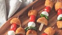 Air Fryer Meatless Chicken Nuggets Caprese Skewers Air Fryer Meatless Chicken Nuggets Caprese Skewers
