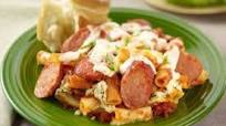 Baked Ziti with Smoked Sausage Baked Ziti with Smoked Sausage