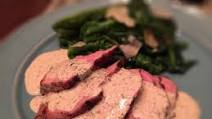 Pork Tenderloin with Tarragon Mustard Cream Sauce Pork Tenderloin with Tarragon Mustard Cream Sauce
