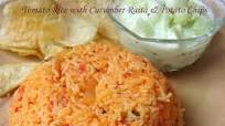 Tomato Rice-Thakkali Sadam Tomato Rice-Thakkali Sadam