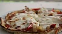 Coconut flour and psyllium pizza Coconut flour and psyllium pizza