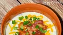 Loaded Leftover Baked Potato Soup Loaded Leftover Baked Potato Soup
